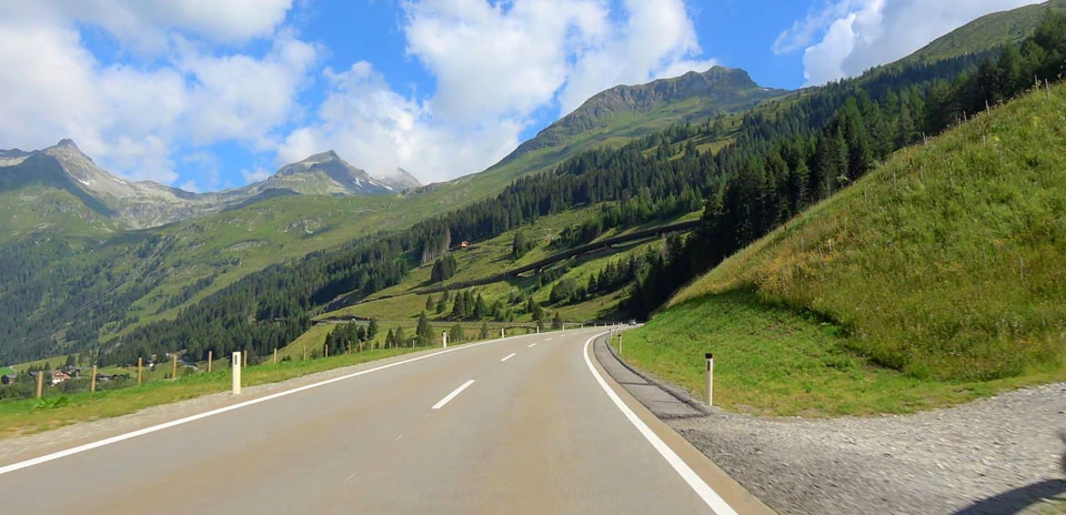 Felbertauern (South side) virtual cycling route