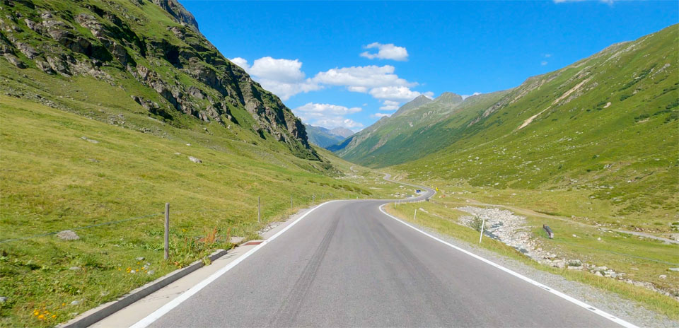 Paznaun Valley descent