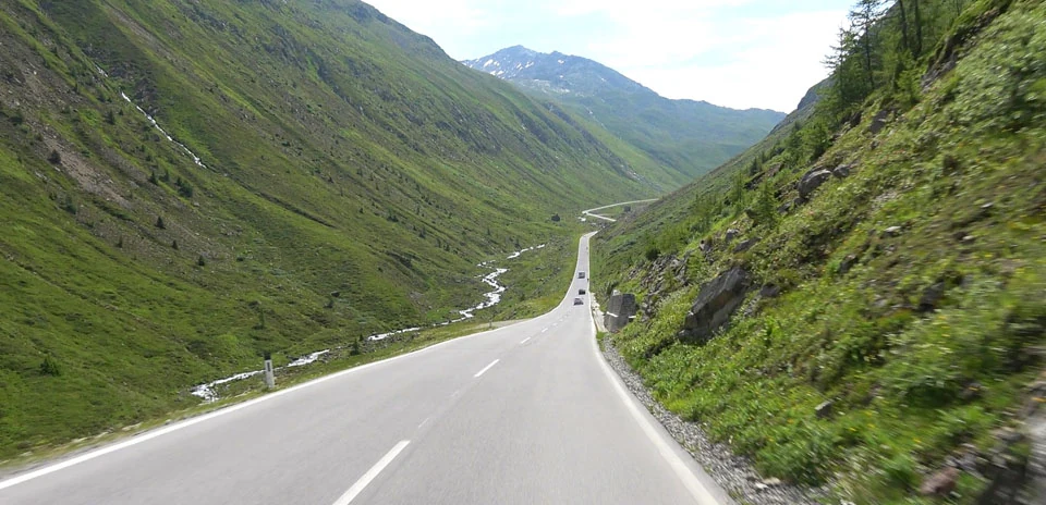 Timmelsjoch (North side) virtual cycling route