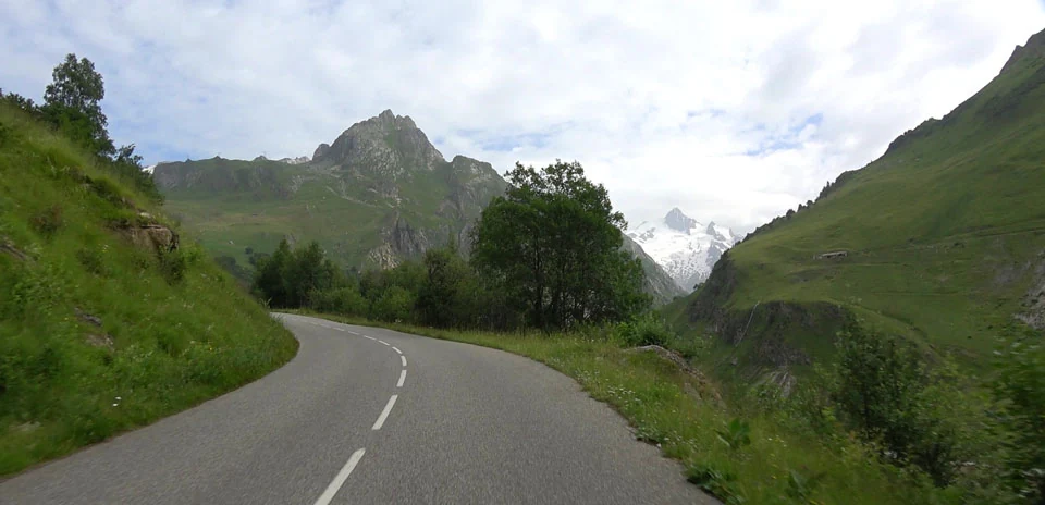 Cormet de Roselend from Bourg-Saint-Maurice (South side)