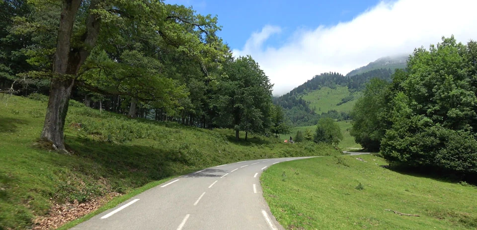 Col de Marie-Blanque (East side) virtual cycling route