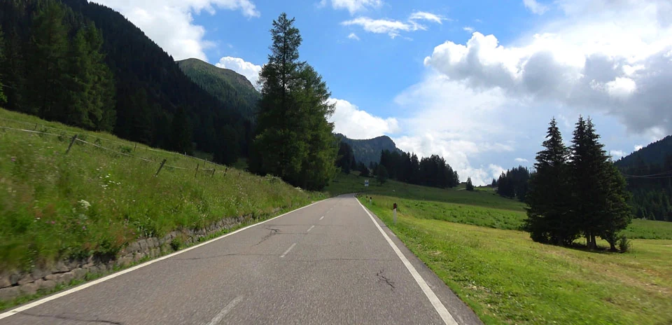 Passo San Pellegrino (West side)