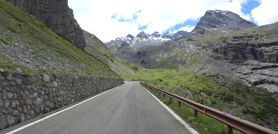 Passo dello Stelvio from Bormio (South side)
