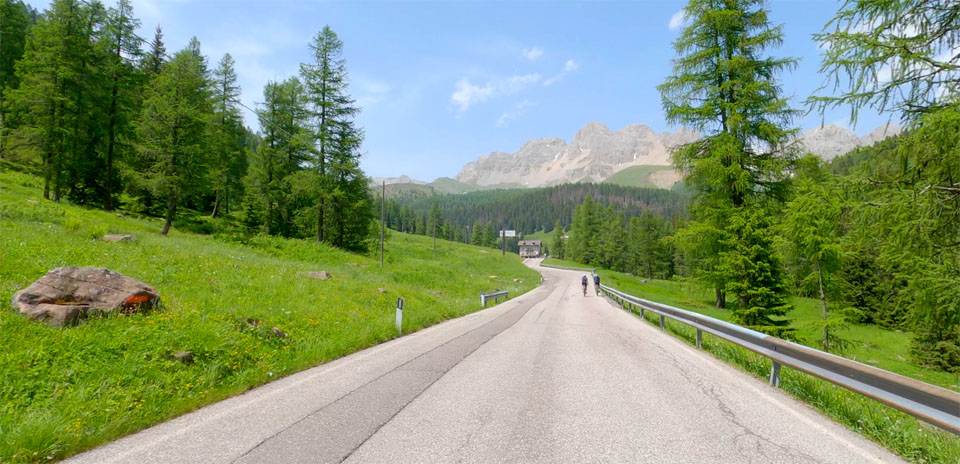 Passo San Pellegrino (East side)