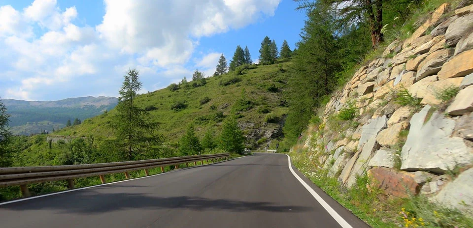 Colle del Sestriere (South side)