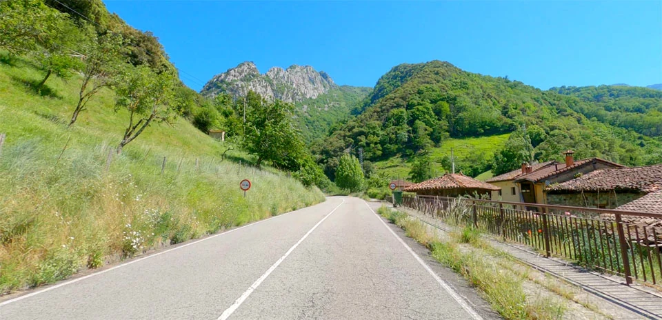 Alto de la Cobertoria (West side) virtual cycling route