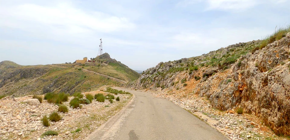 Sierra de la Pandera virtual cycling route