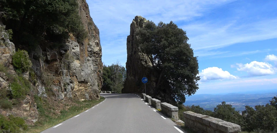 Santa Fe de Montseny virtual cycling route