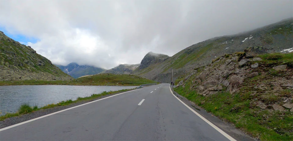 Fluela Pass (North side) virtual cycling route