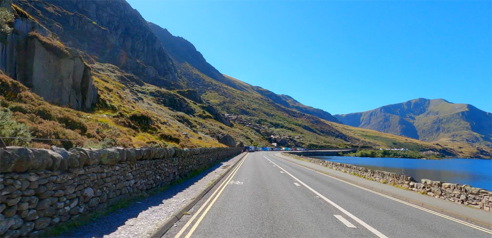 Nant Ffrancon Pass (East side)