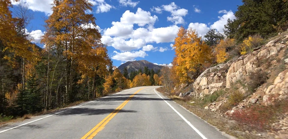 Independence Pass from Twin Lakes (East side)