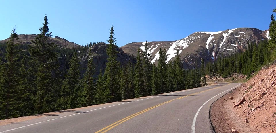 Pikes Peak virtual cycling route