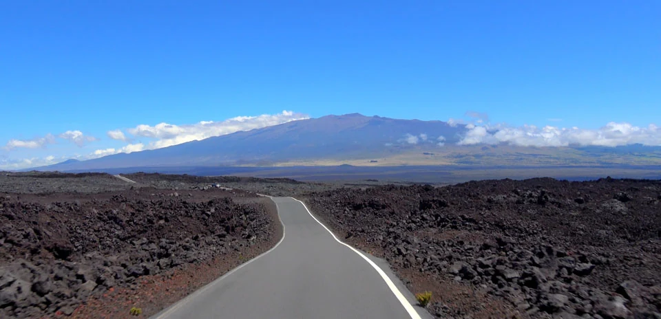 Mauna Loa descent virtual cycling route